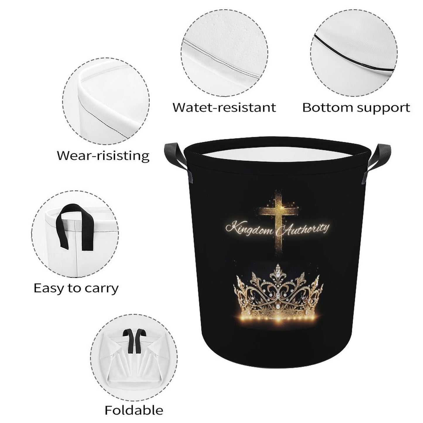 Oxford Collapsible Laundry Basket