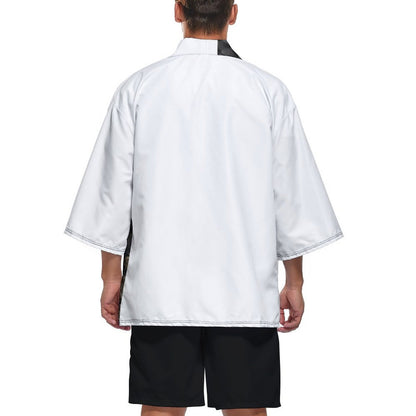 Drop Shoulder Male Kimono Cardigan ZS904 (All-Over Printing)