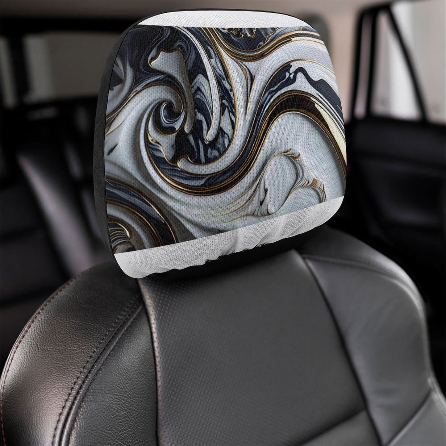 Custom Car Headrest Covers