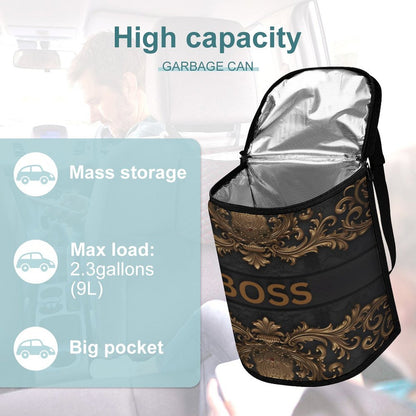 Collapsible Car Trash Bin