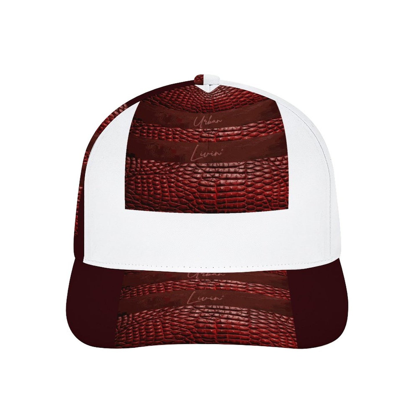 Bent Fitted Cap (All-Over Printing)