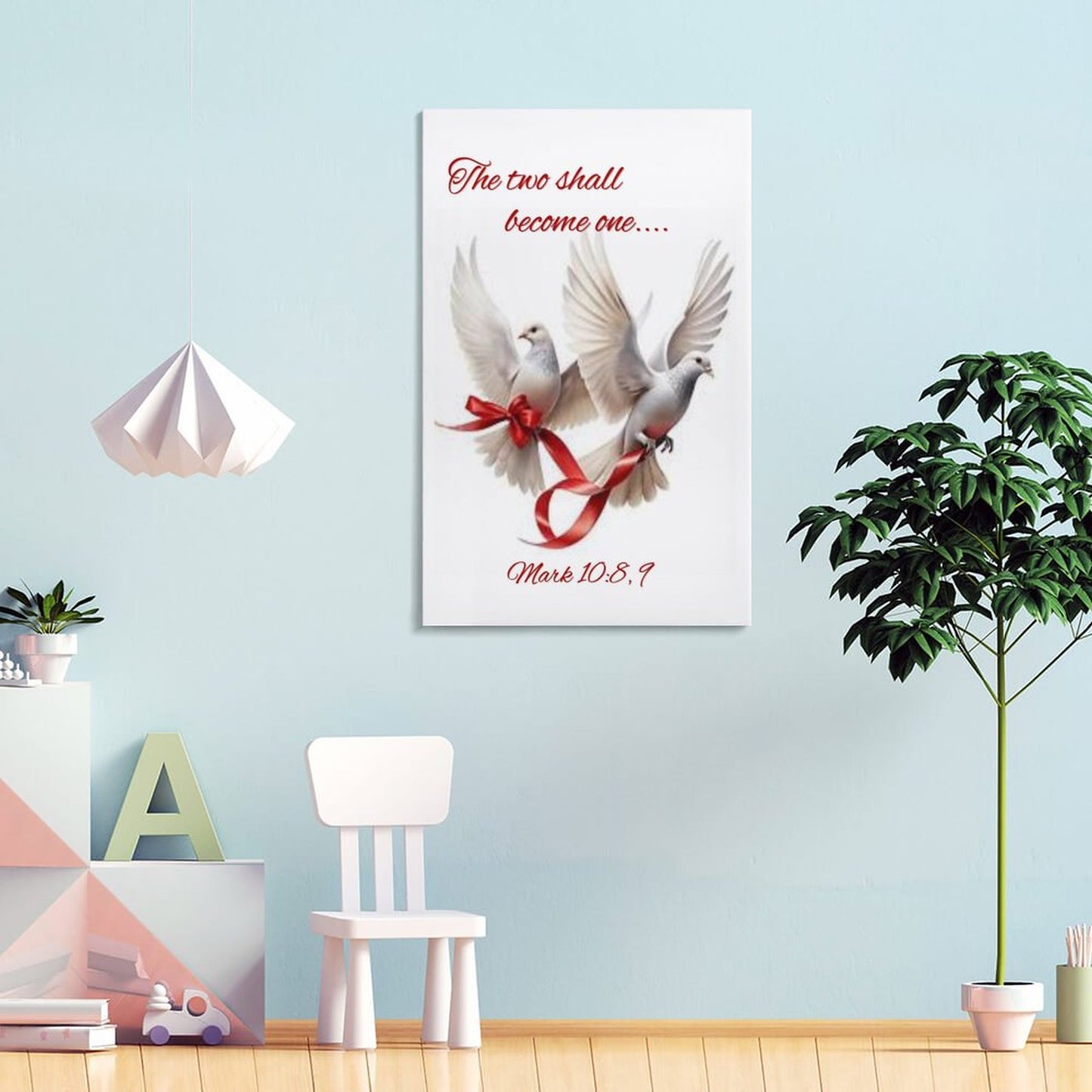 Framed Wooden Poster Hanging (Vertical 2:3)-8x12 inch