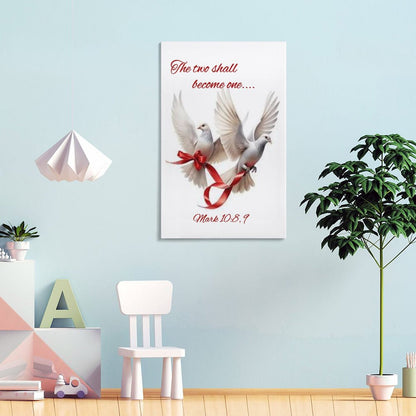 Framed Wooden Poster Hanging (Vertical 2:3)-8x12 inch