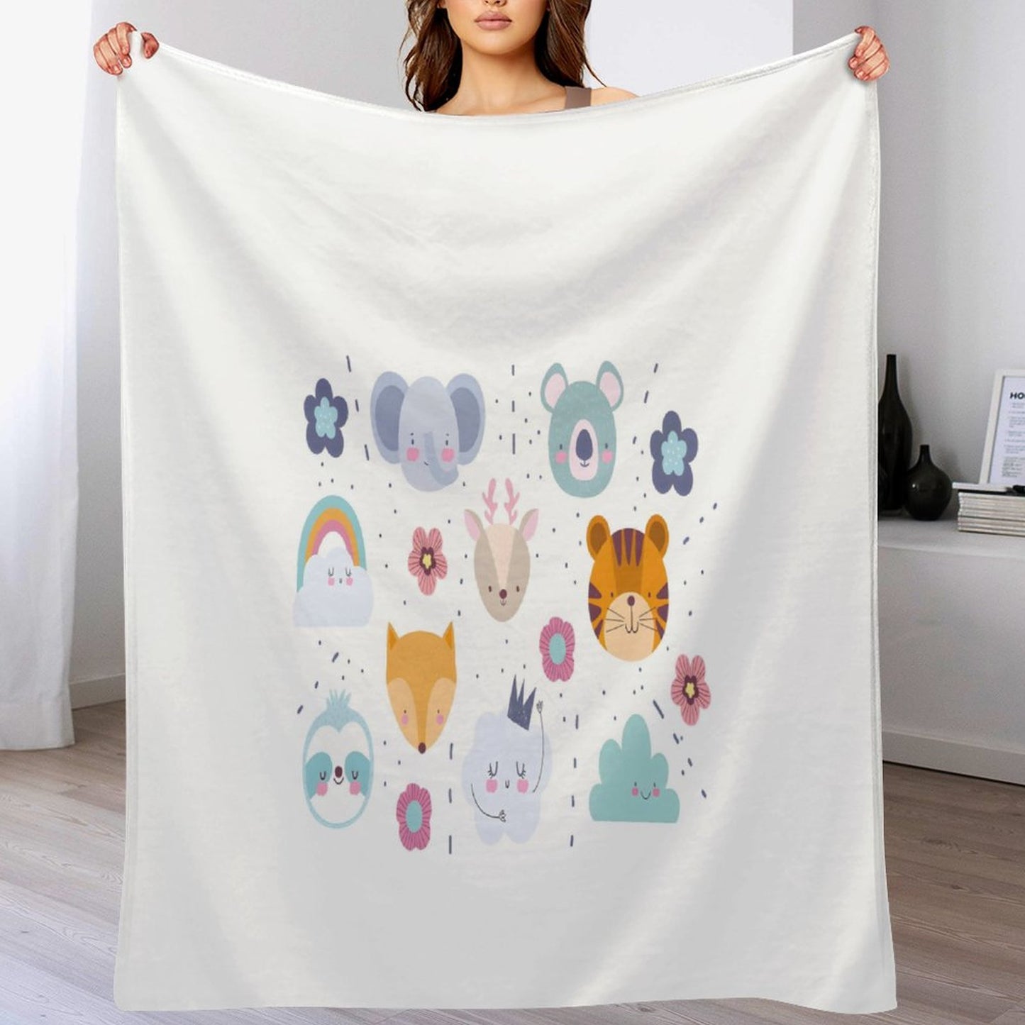 280gsm Flannel Blanket-50"x60" (Dual-sided Printing)