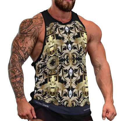 Men's Next Level Tank Top BKREV1 (All-Over Printing)