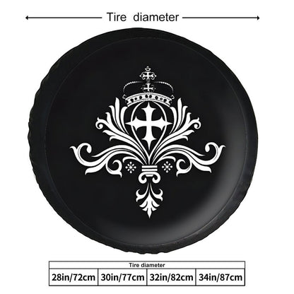 Leather Tire Cover(One-sided Printing)