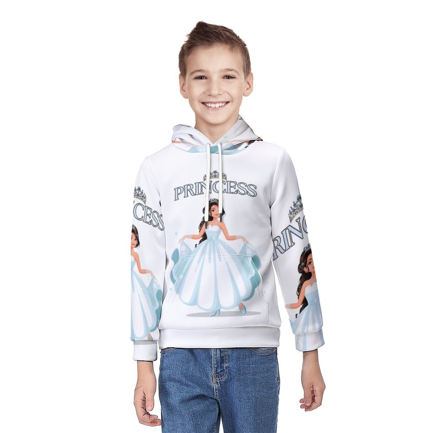 230gsm Children's All-Over printing Hoodie (All-Over Printing)