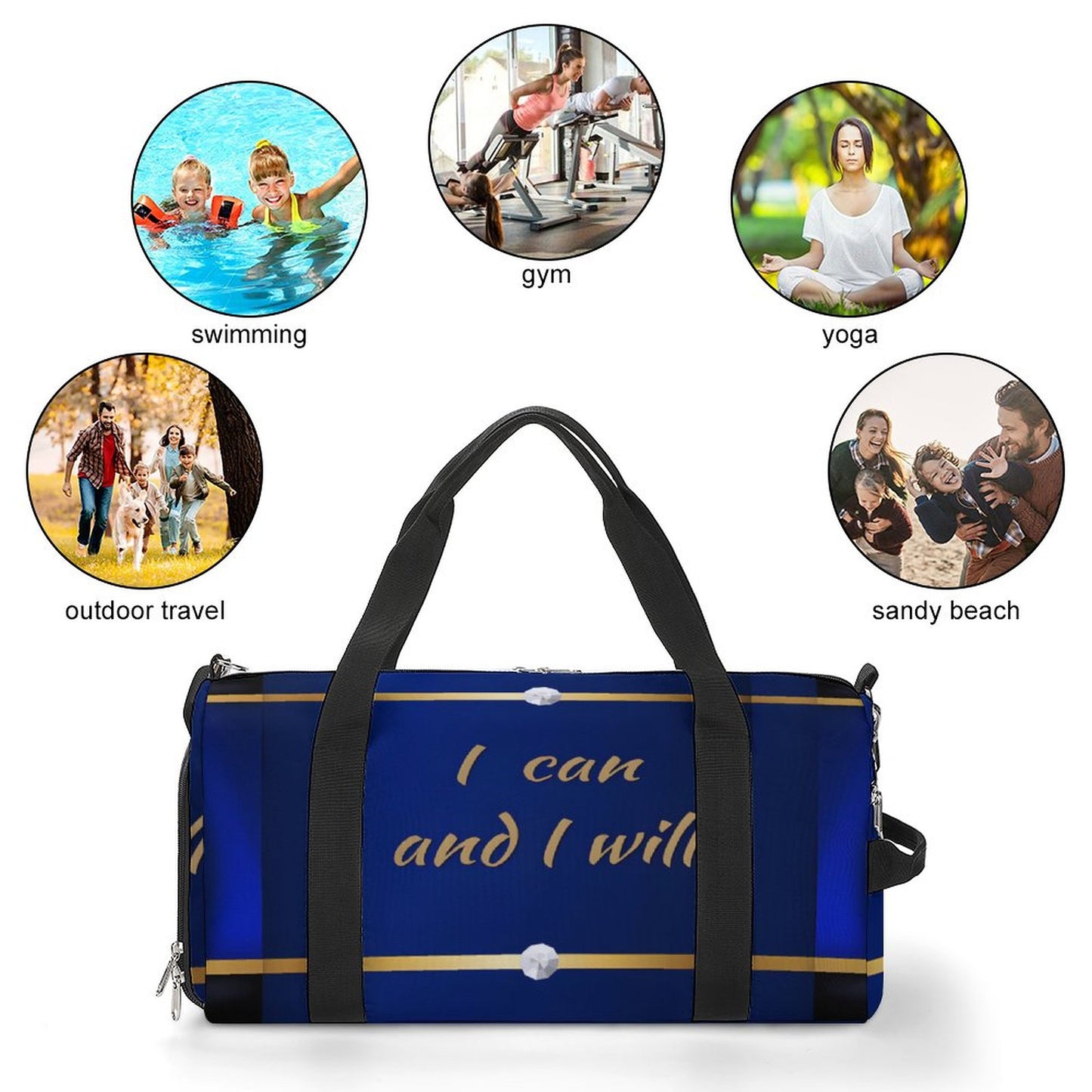 Gym bag Capacity Sports Duffel