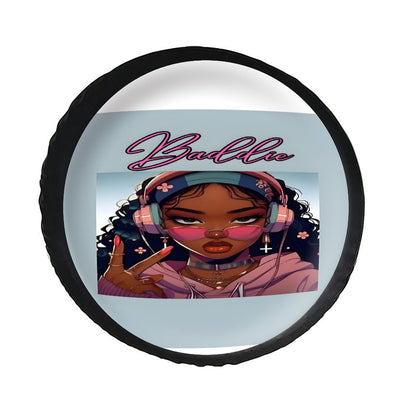 Leather Tire Cover(One-sided Printing)