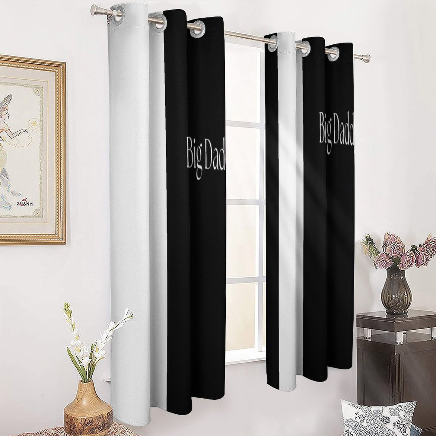 Grommet Curtain-52"x72"/ 132x183cm