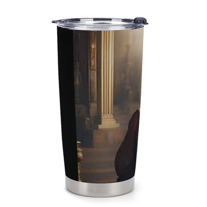 Car Travel Coffee Mug with Lid (All-Over Printing)