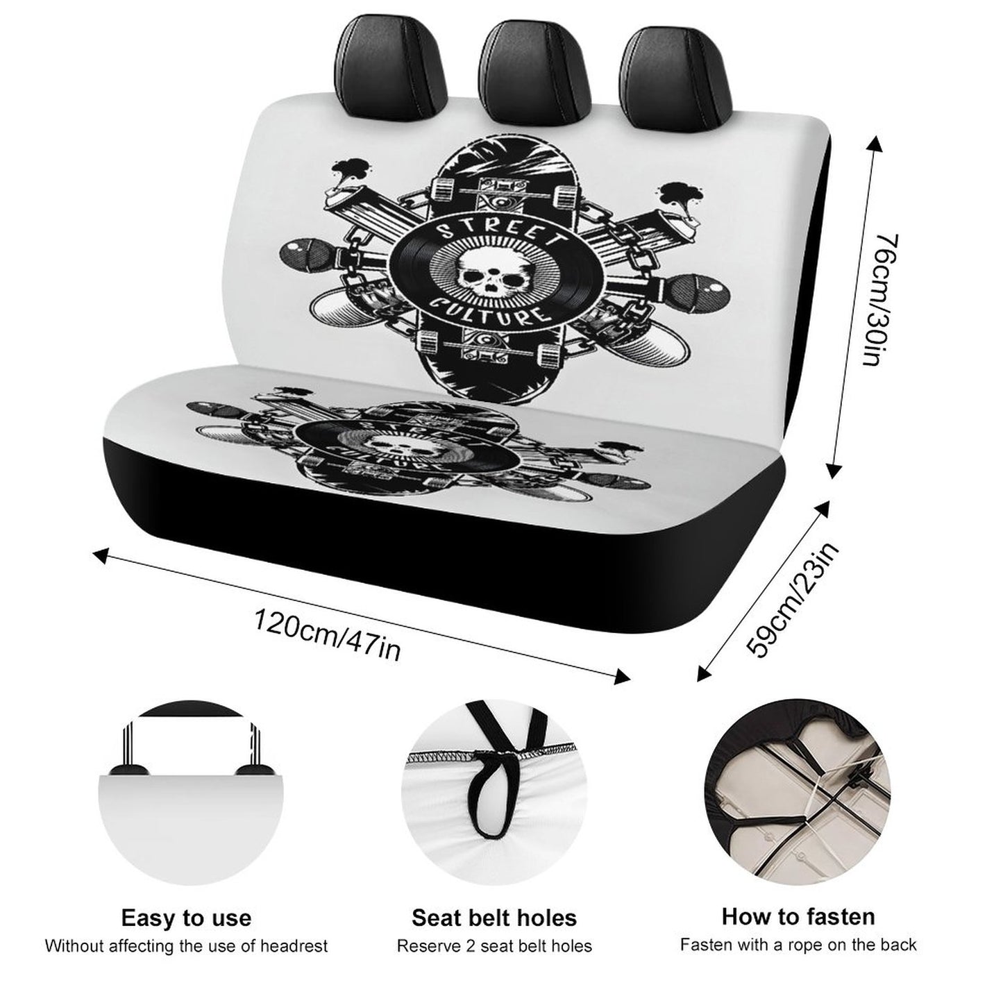 Back Seat Cover for Cars