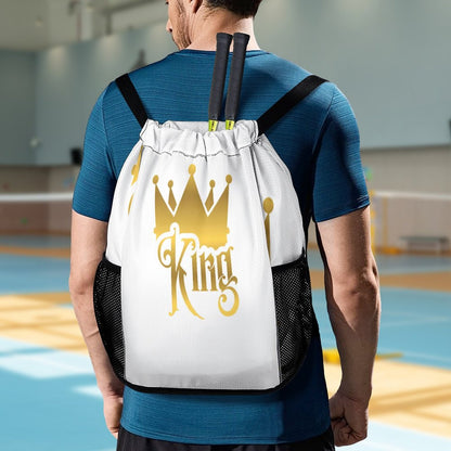 Waffle Cloth Sprots Drawstring Bag (Multi-Sites)