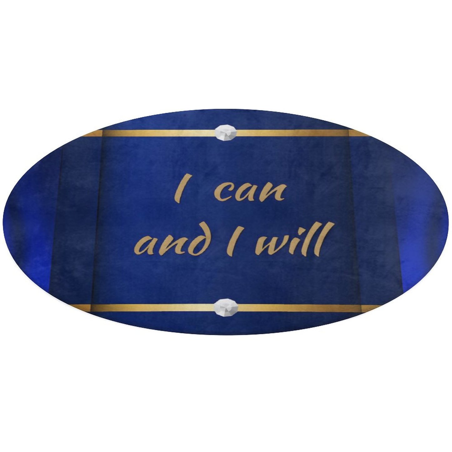 Round Coral Velvet Warm Floor Mat