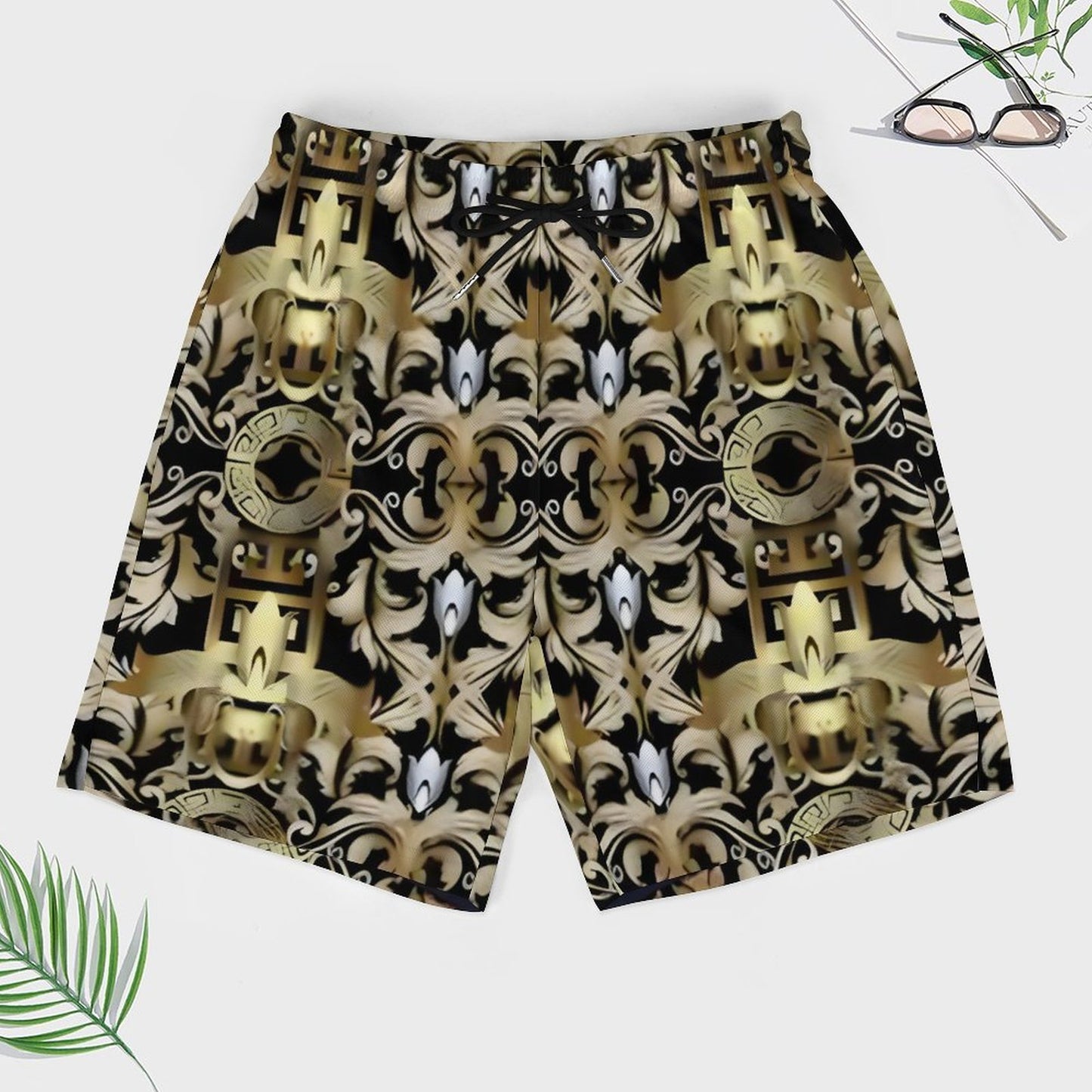 Men's Hawaiian shorts with 4 Pockets