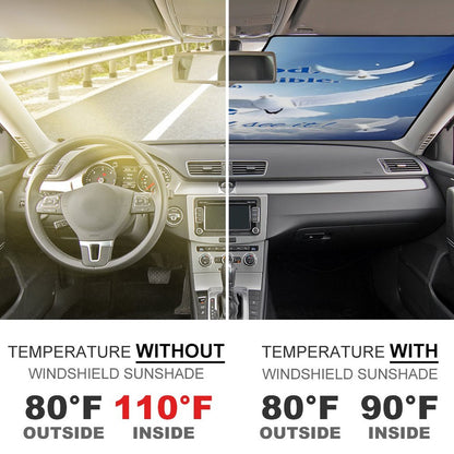 Car Cool with Sun Shades-BELIEVE