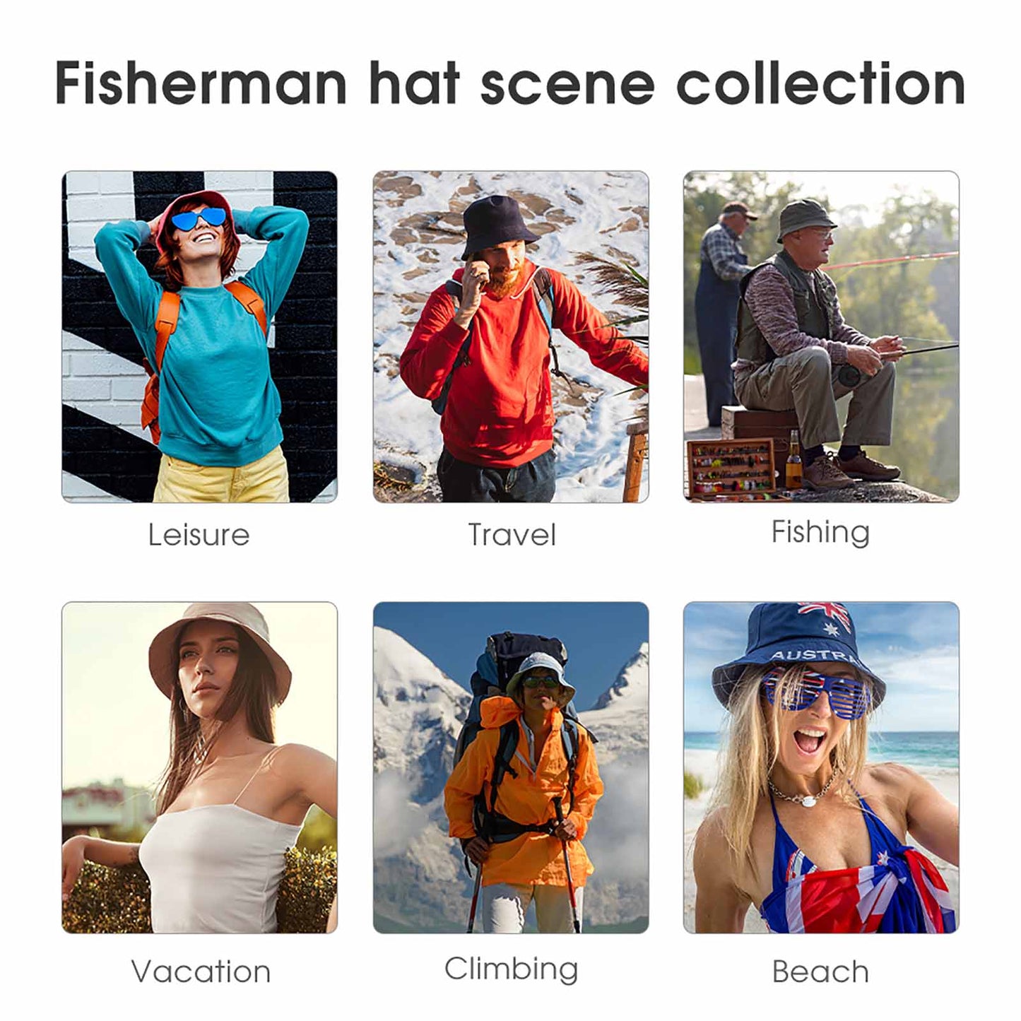 Oversized Bucket Hat(All-Over Printing)