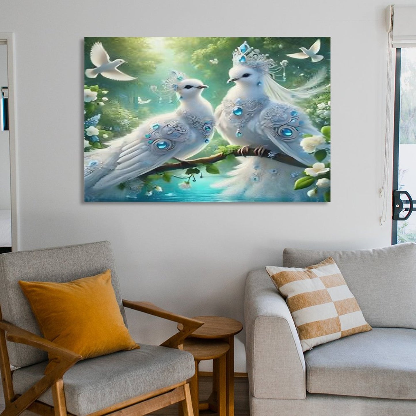 Hanging Poster (Horizontal 3:2)-12x18 inch/ 8x12 inch