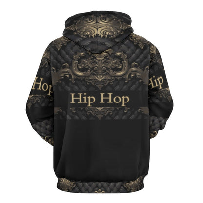 230gsm Men's Cool Hoodie with Double-layer Cap (All-Over Printing)