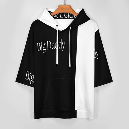 Half Sleeve Hoodie-***S-6XL-BIG DADDY