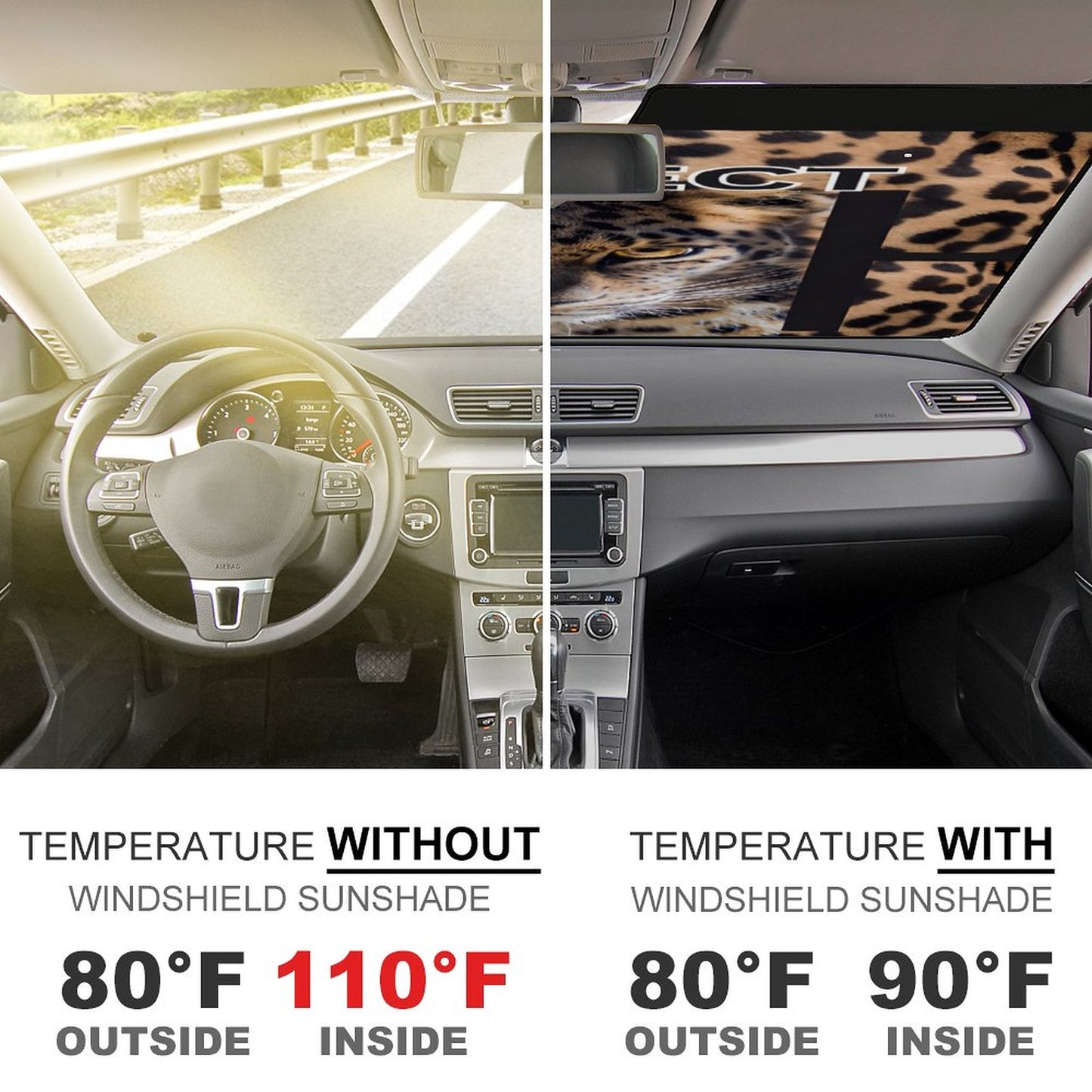 Car Cool with Sun Shades