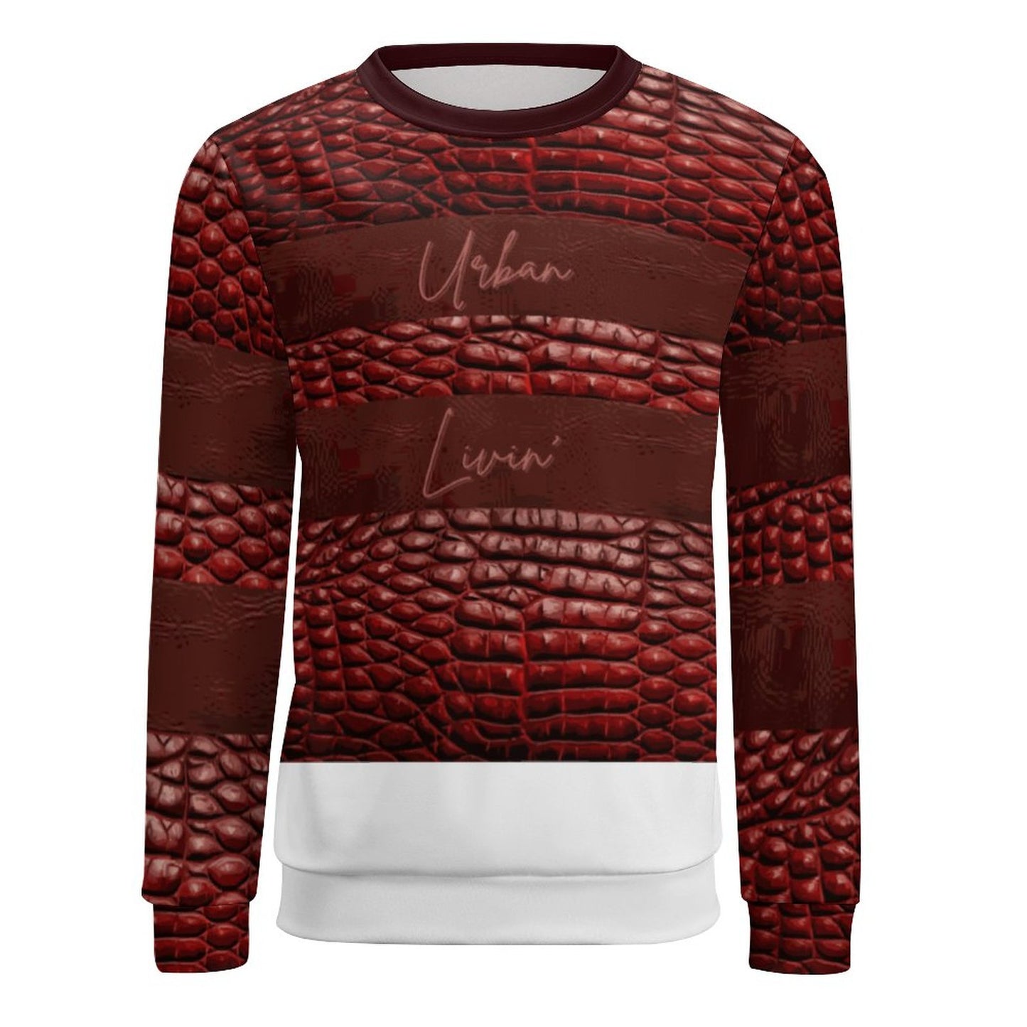 250gsm Round Neck Men's Sweatshirt 4T35 (All-Over Printing)