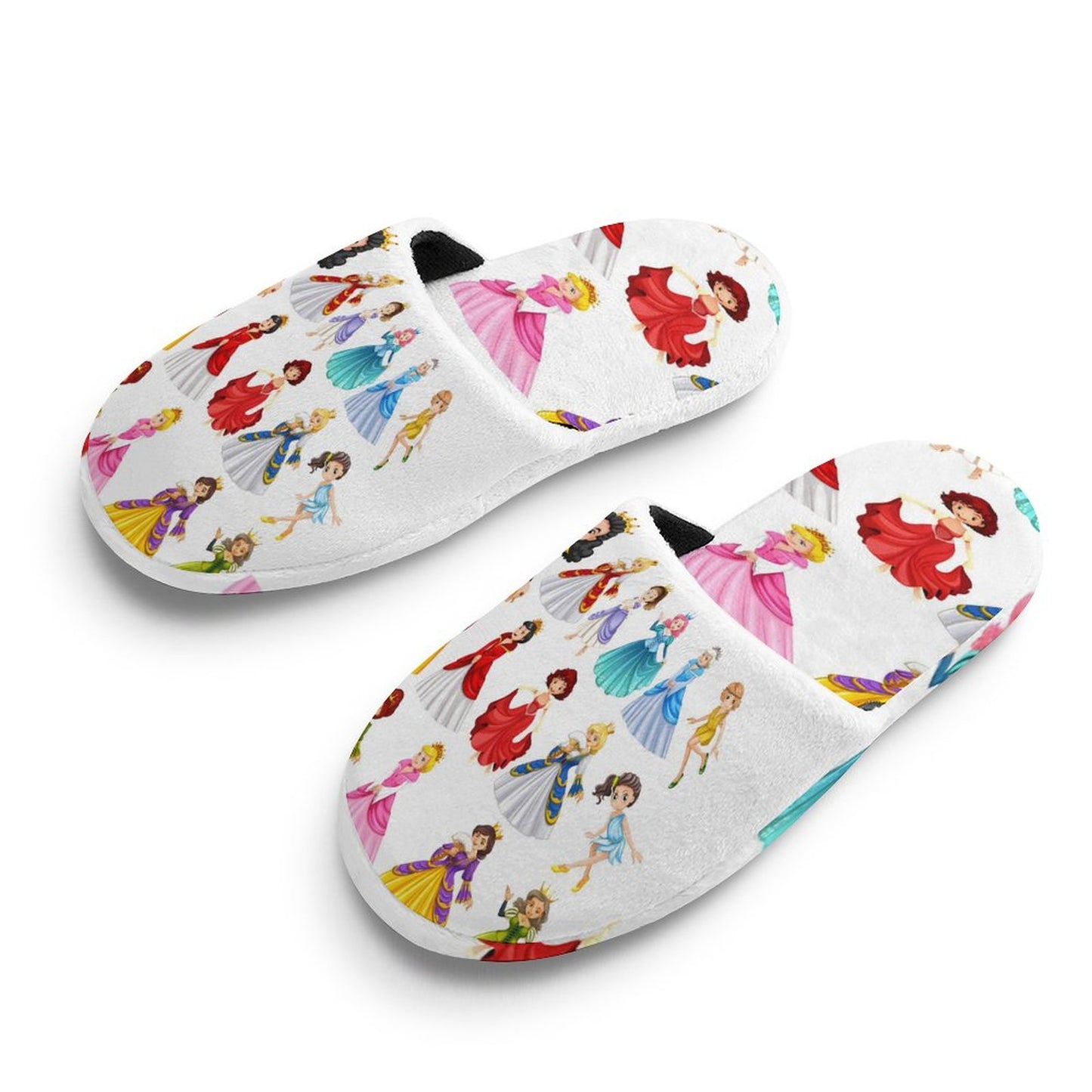Flannel Children's Cotton Slippers (All-Over Printing)