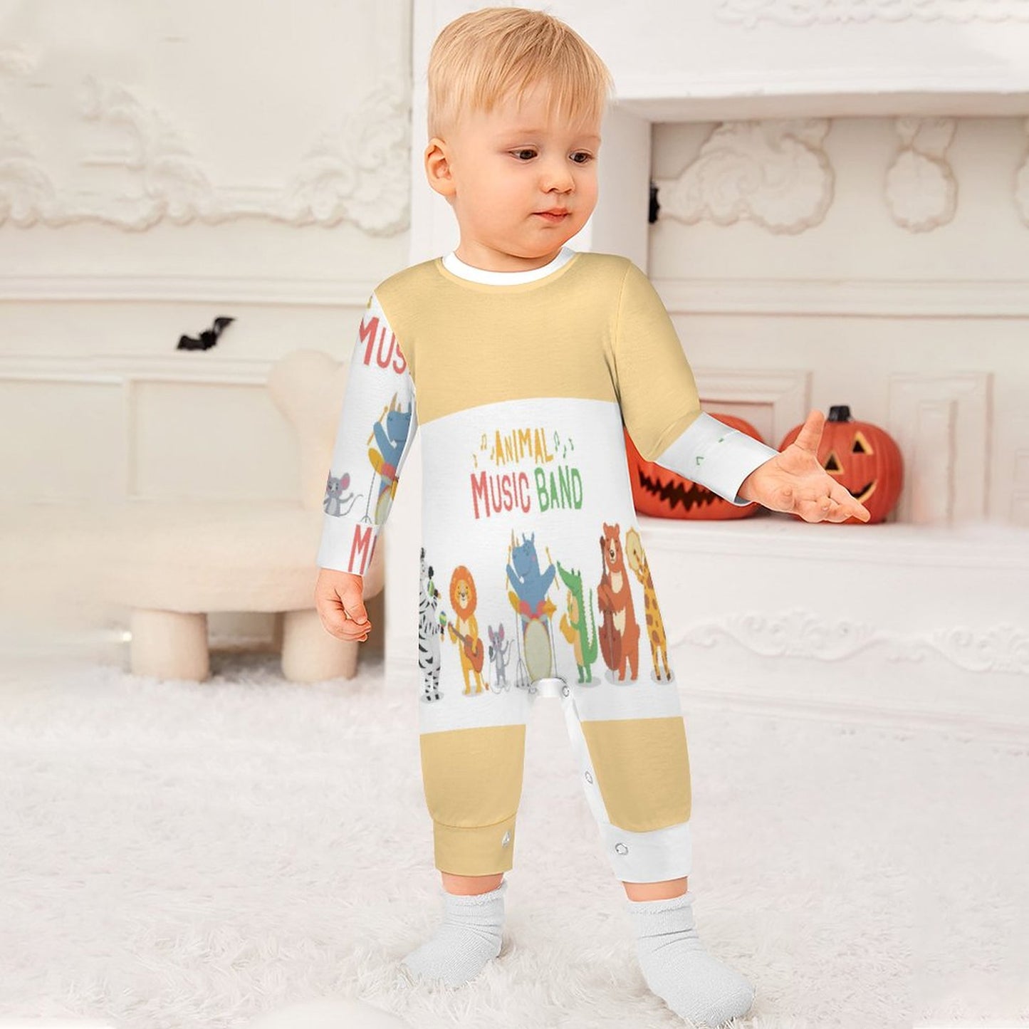 180gsm Baby Romper QLR (All-Over Printing)
