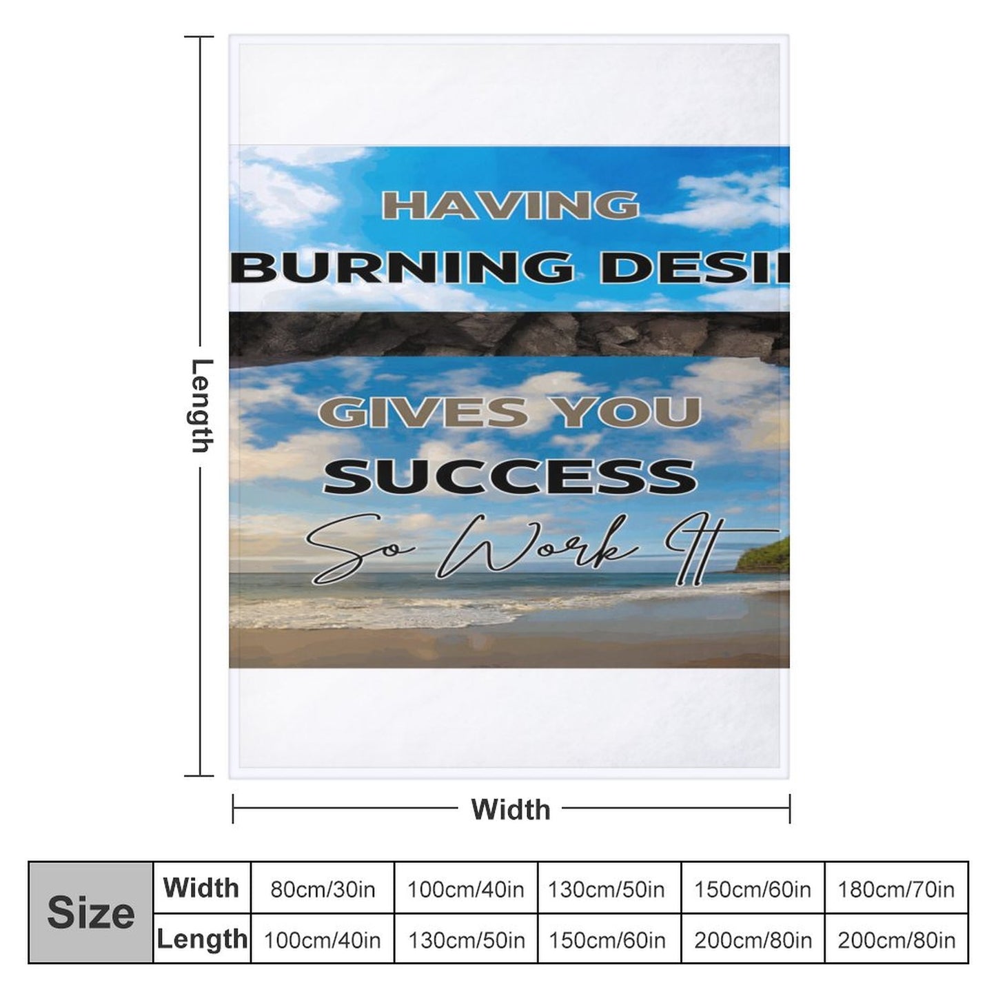280gsm Flannel Blanket-60"x80" (Dual-sided Printing)