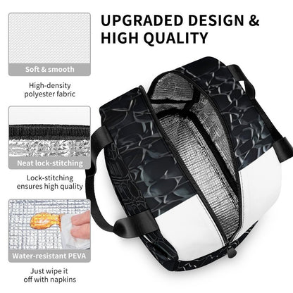Large Insulated Lunch Totes for Adults (All-Over Printing)