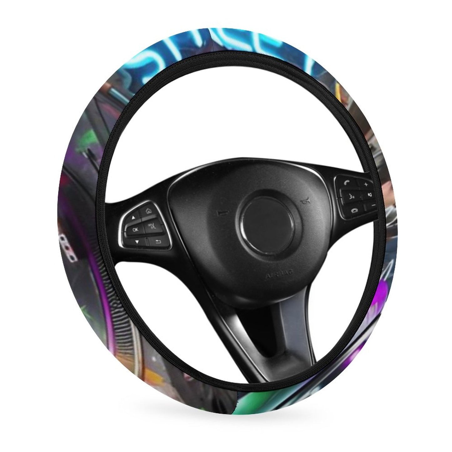 Car Steering Wheel Cover