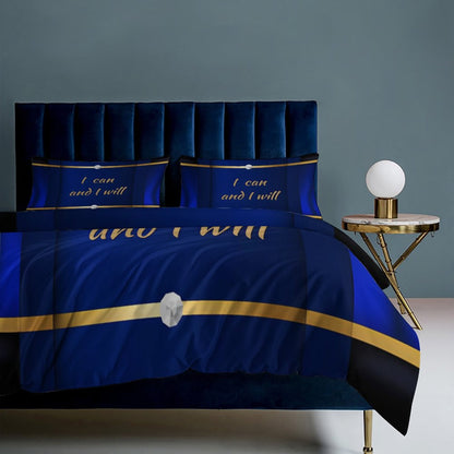 3-Piece Bedding Set-102"x90"/ 259x229cm (Dual-sided Printing)