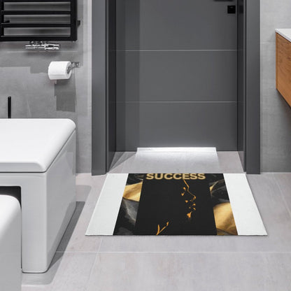 Crystal Velvet Bedroom Floor Mat