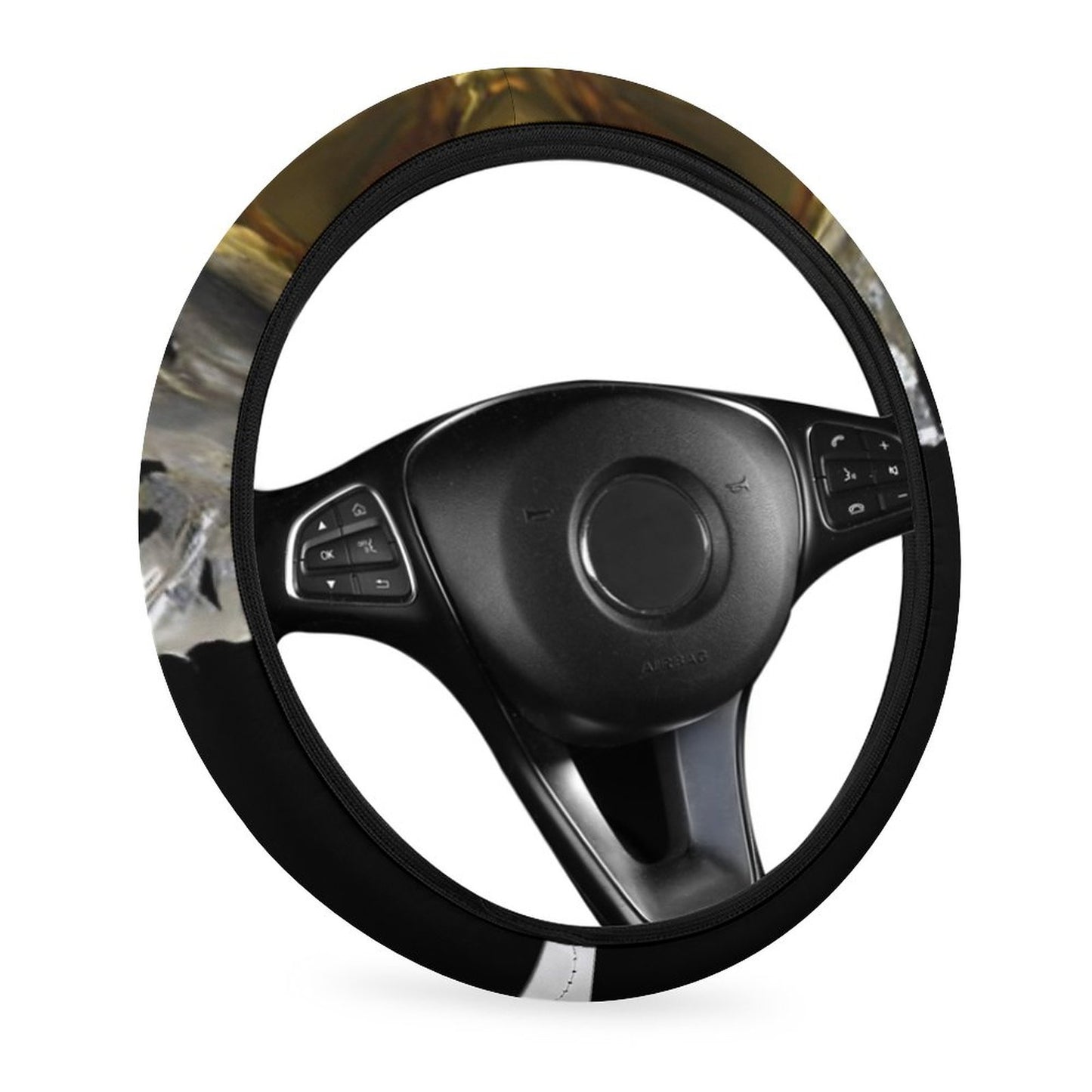 Car Steering Wheel Cover