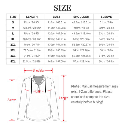 200gsm Men's Button Hooded Sweatshirt(All-Over Printing)