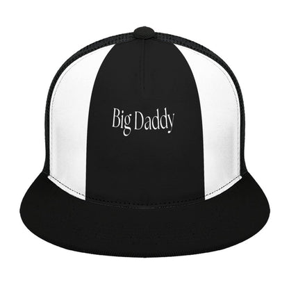 Flat Brim Trucker Hat with Fashion Frontier-BIG DADDY