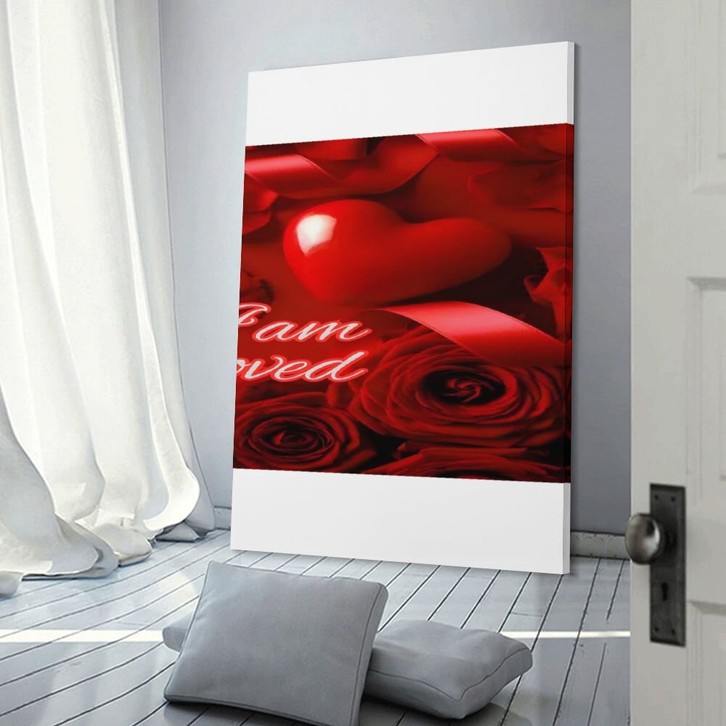 Framed Wooden Poster Hanging (Vertical 2:3)-8x12 inch