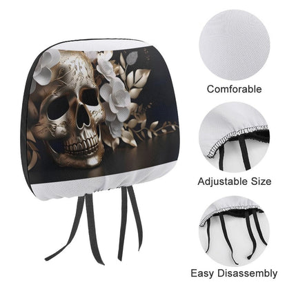 Custom Car Headrest Covers