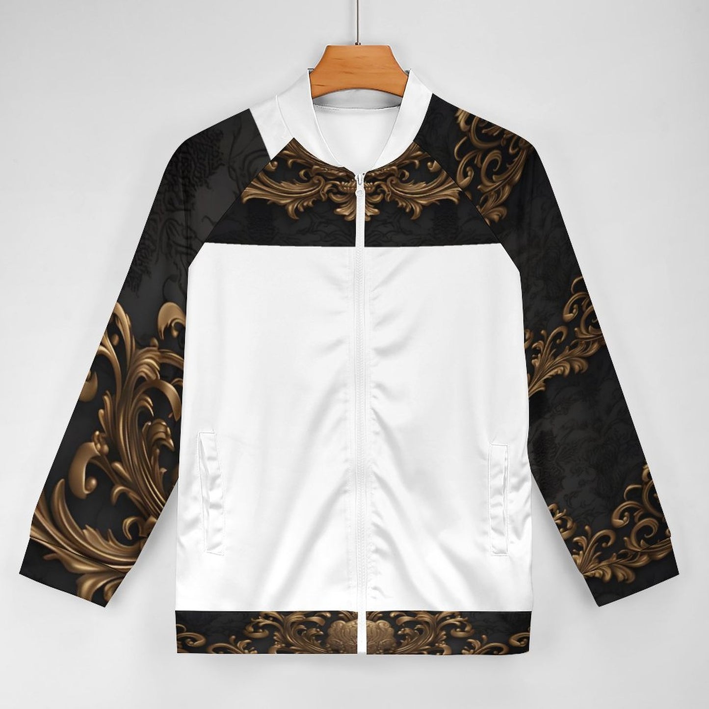 Raglan Zip-up Shirt WY10 (All-Over Printing)