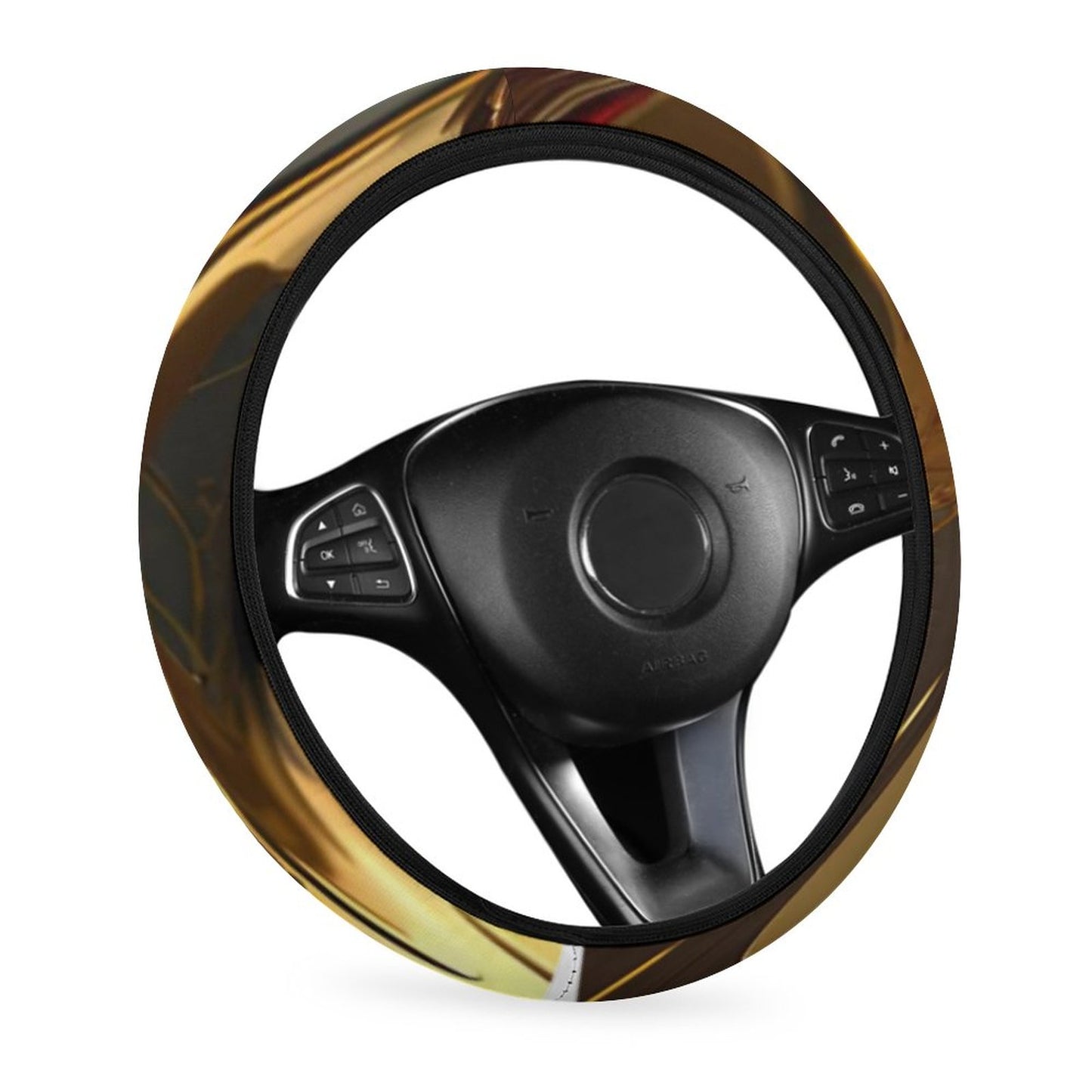 Car Steering Wheel Cover
