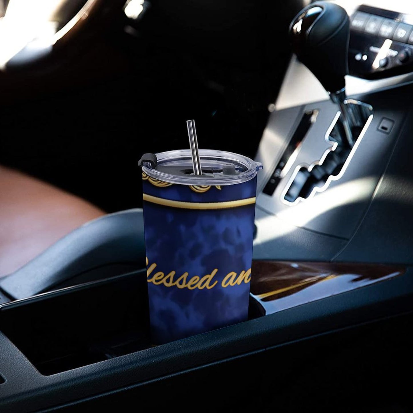 Car Travel Mug Set with Cleaning Kit (590ml/20oz)