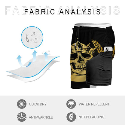 Men's Beach Shorts with 4 Pockets