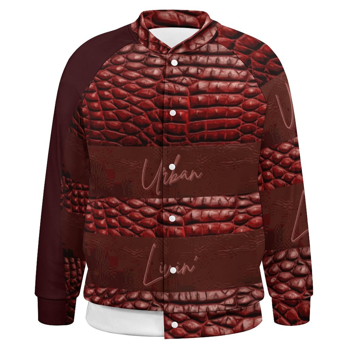 Men's Baseball Jacket (All-Over Printing)