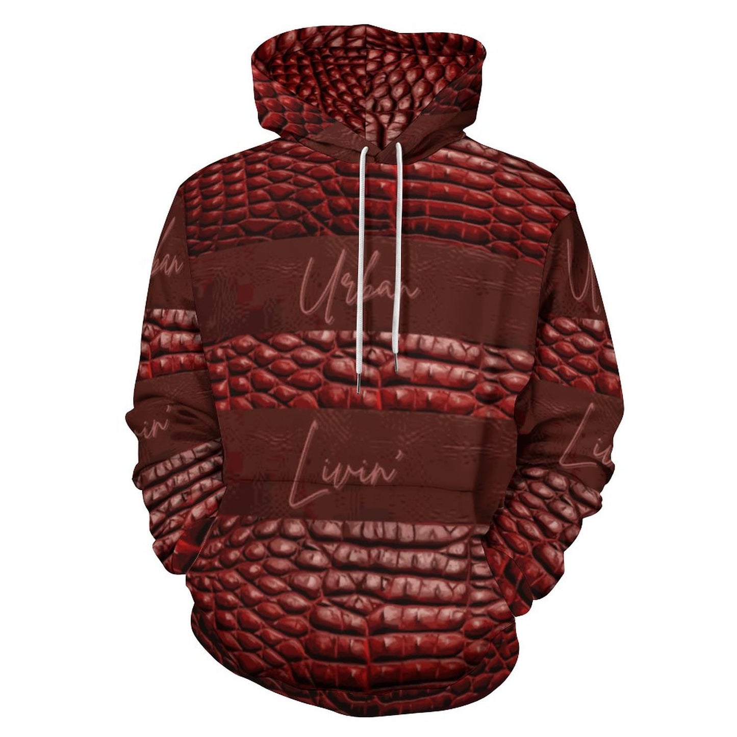 230gsm Men's Cool Hoodie with Double-layer Cap (All-Over Printing)