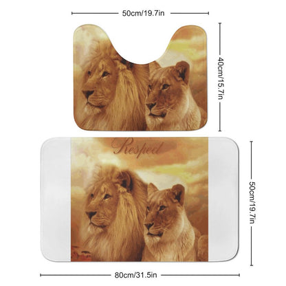 Coral Velvet Floor Mat Set of 2-19.7"x31.5"