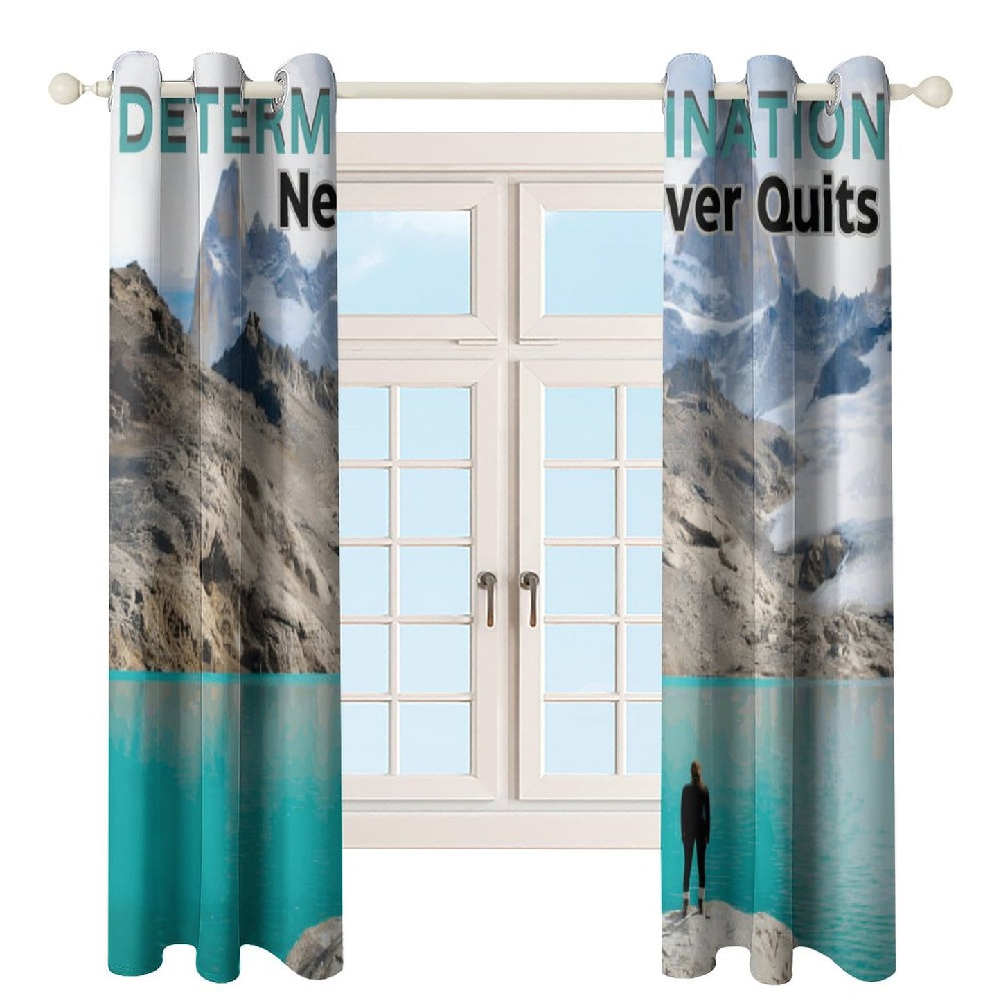 Grommet Curtain-52"x72"/ 132x183cm