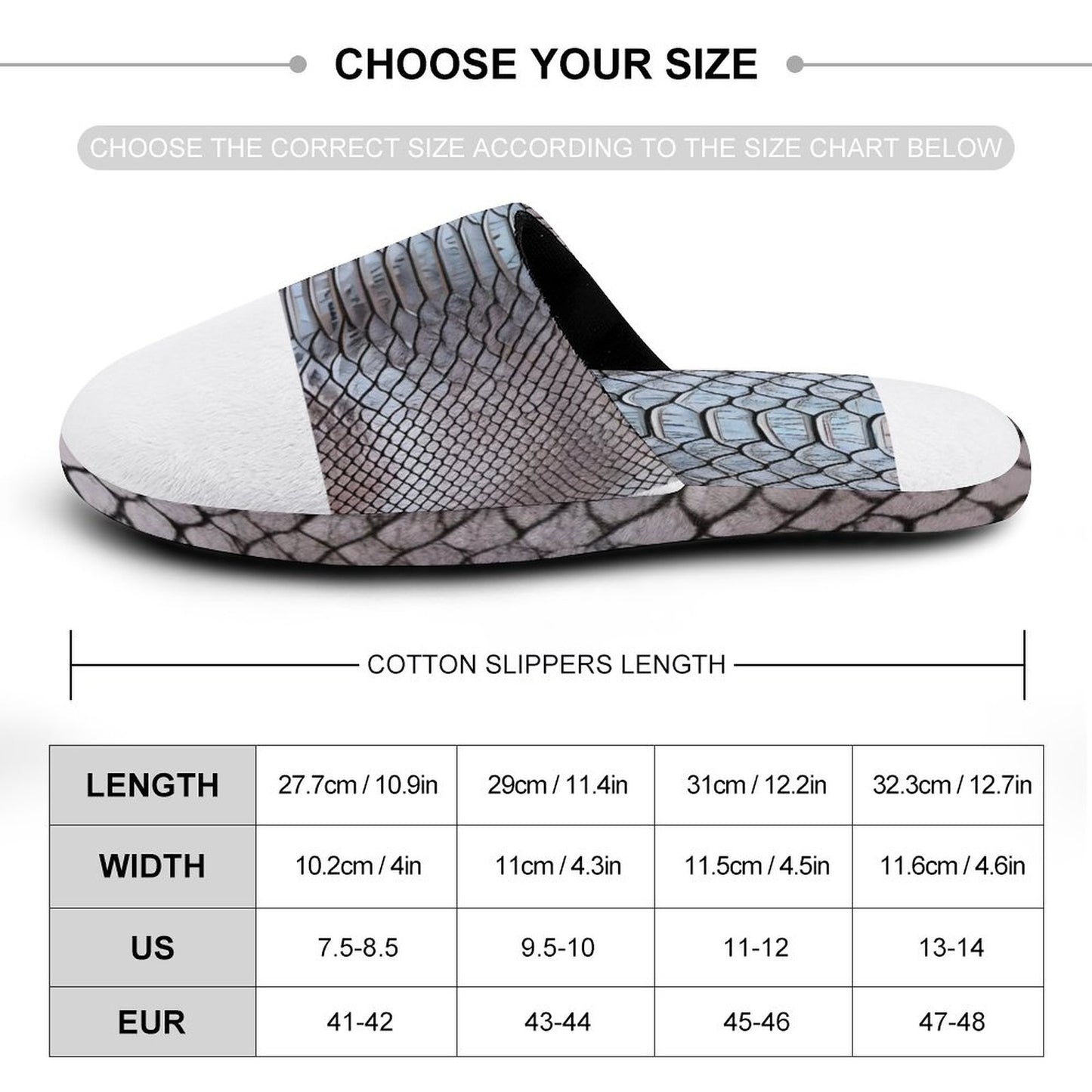 Flannel Men's Cotton Slippers