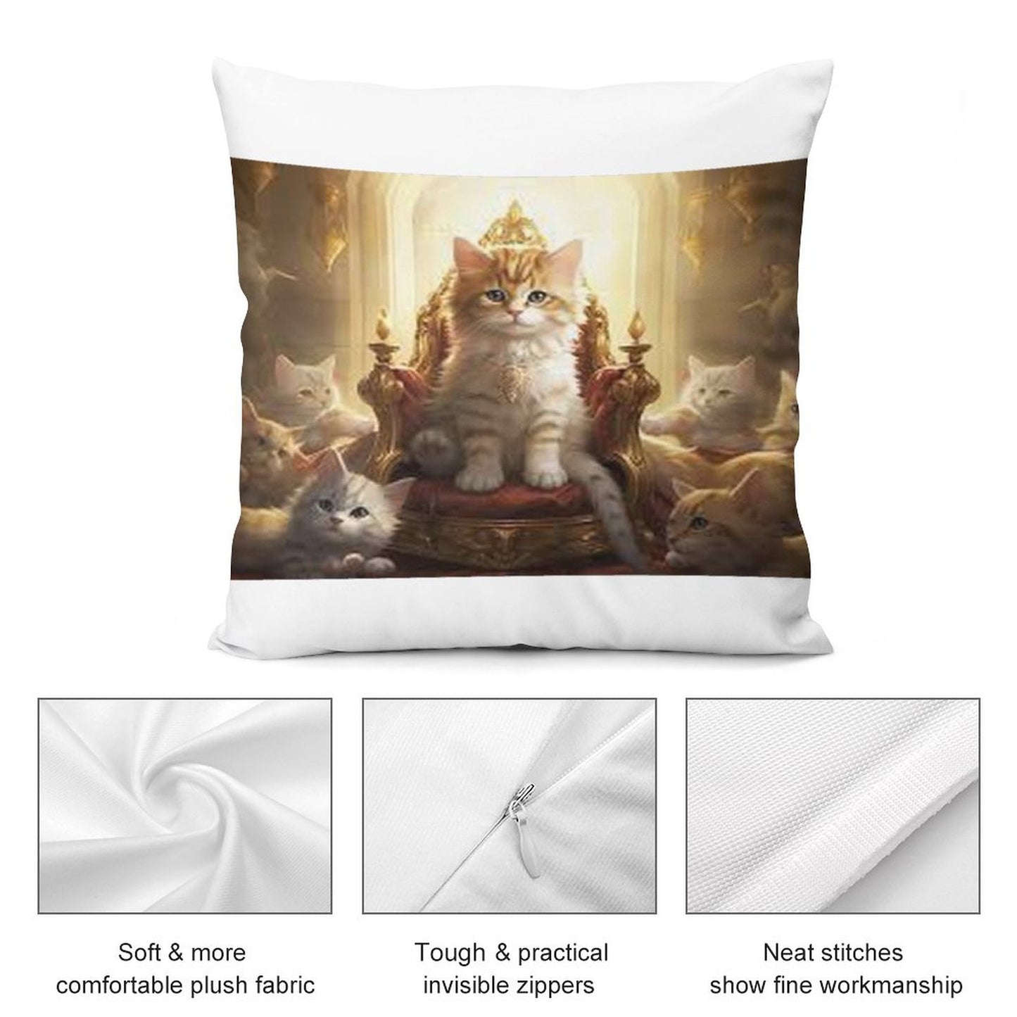 Plush Pillowcase Set of 4