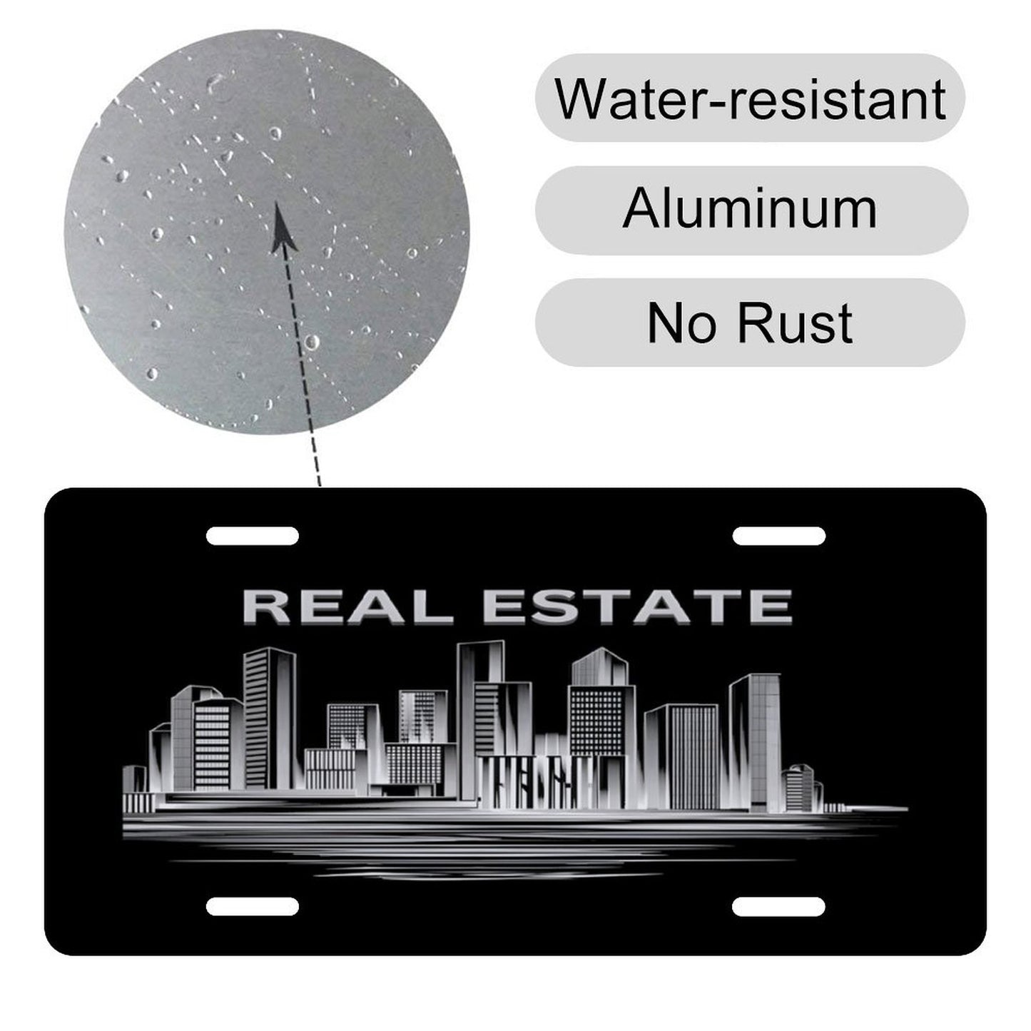 Car License Plate-11.8”x5.9”