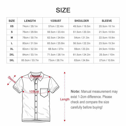 Hawaiian Print Suits for Men (All-Over Printing)
